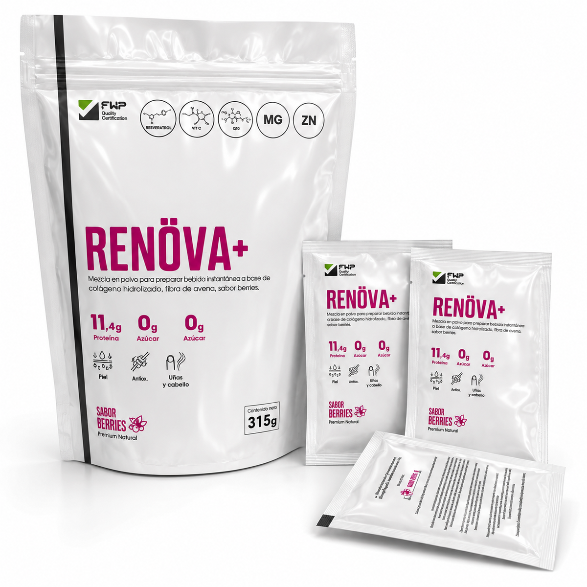 COLÁGENO RENÖVA+ FWP HIDROLIZADO DE 315G