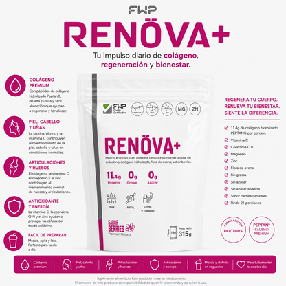 COLÁGENO RENÖVA+ FWP HIDROLIZADO DE 315G